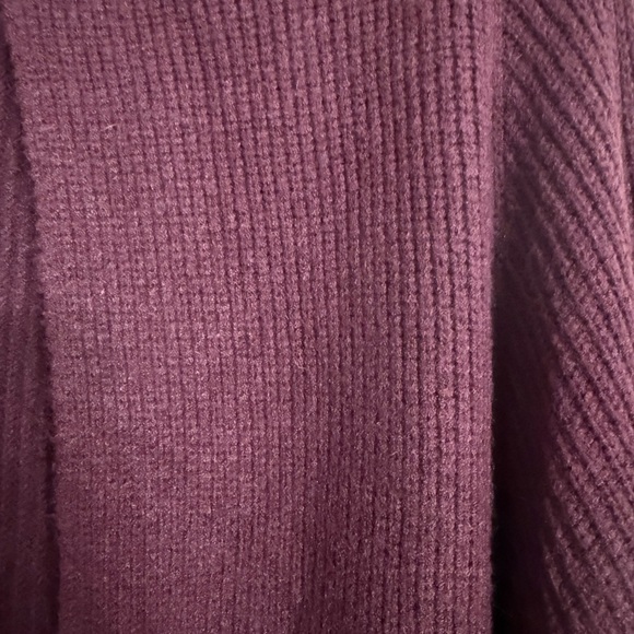 Leith Womens Dolman Sleeve Long Cardigan Open Front Slouch Ribbed Knit NWT 1X - Picture 3 of 4